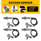 4X Oxygen Sensors for Chevrolet Silverado 1500 GMC Yukon (2003–2005)