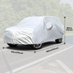 L Size Full SUV Car Cover for Jeep Wrangler (2018–2023) - UV Protection