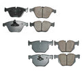 Akebono Euro Ceramic Brake Pad Kit for BMW E60 525i 528i 530i 535xi (2006–2010)