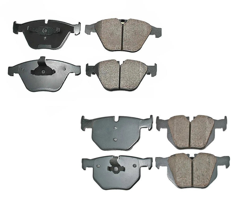 Akebono Euro Ceramic Brake Pad Kit for BMW E60 525i 528i 530i 535xi (2006–2010)