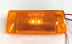 Amber LED Front Side Marker Lights Lamps for Ford Bronco (1970–1977)
