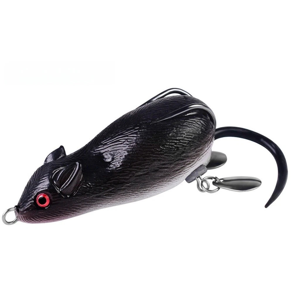 7cm Floating Frog Bait 17.43g Hollow Rubber Lure for Bass Fishing