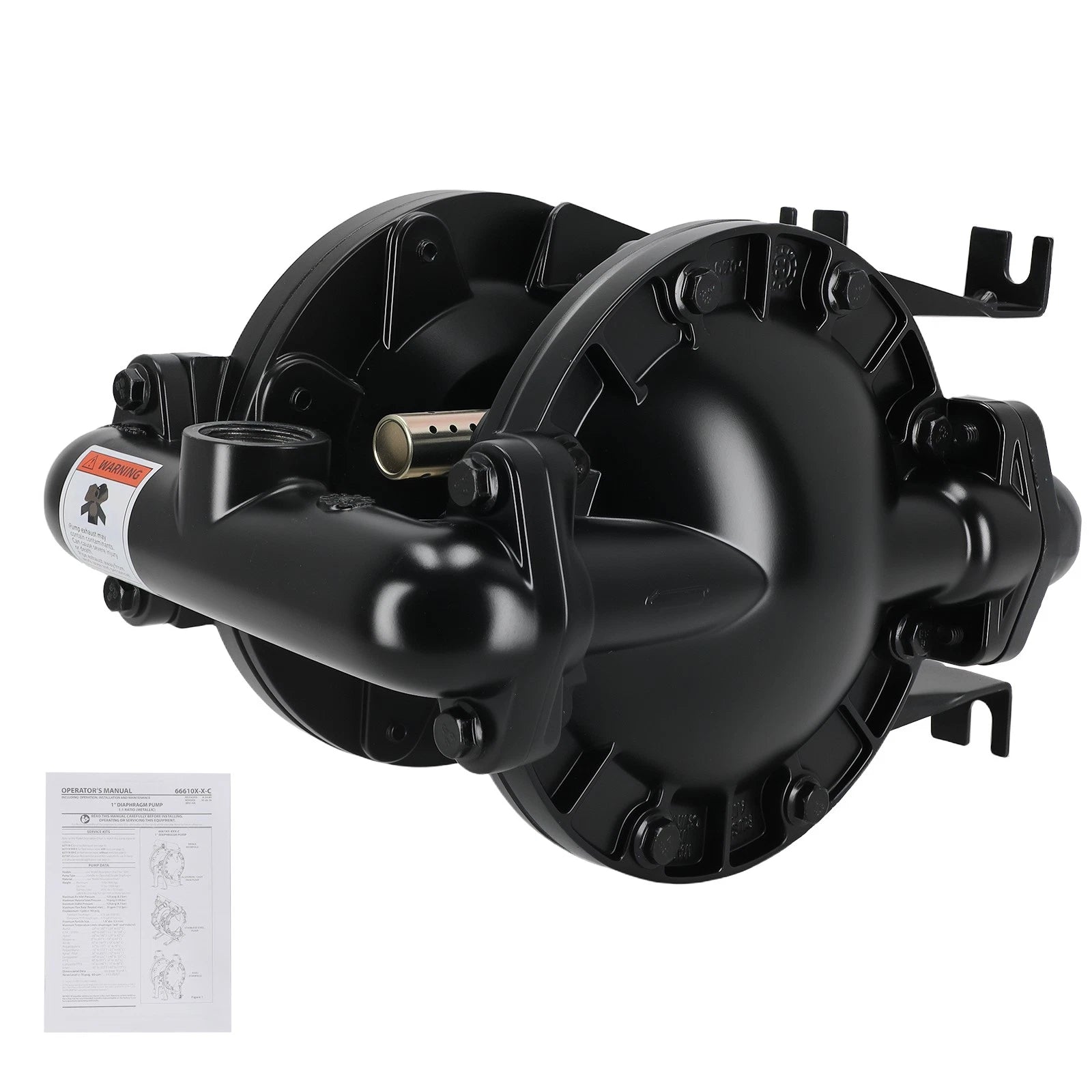 1" NPT Air Operated Diaphragm Pump for (35 GPM, 120 PSI, 666100-3C9-C)