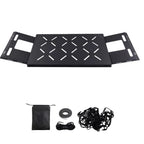 Black Cargo Rack for Jeep Wrangler JK JL (2007–2026) 4-Door Unlimited 300lbs