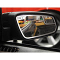 Brushed Stainless Steel Side View Mirror Trim w/'GT' for 2011-12 Ford Mustang GT