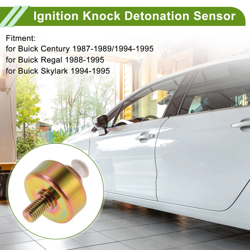 1 Pc Ignition Knock Detonation Sensor No.10456208 for Buick Century (1987–1989, 1994–1995)