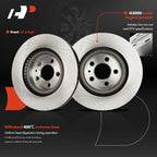 Front Disc Brake Rotors for Ford Mustang (2011-2014)