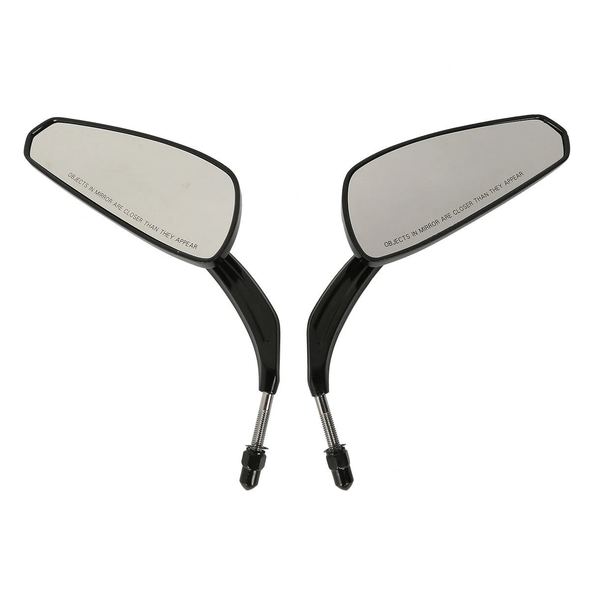8mm Rear View Mirrors for Harley Sportster XL, Softail, Touring