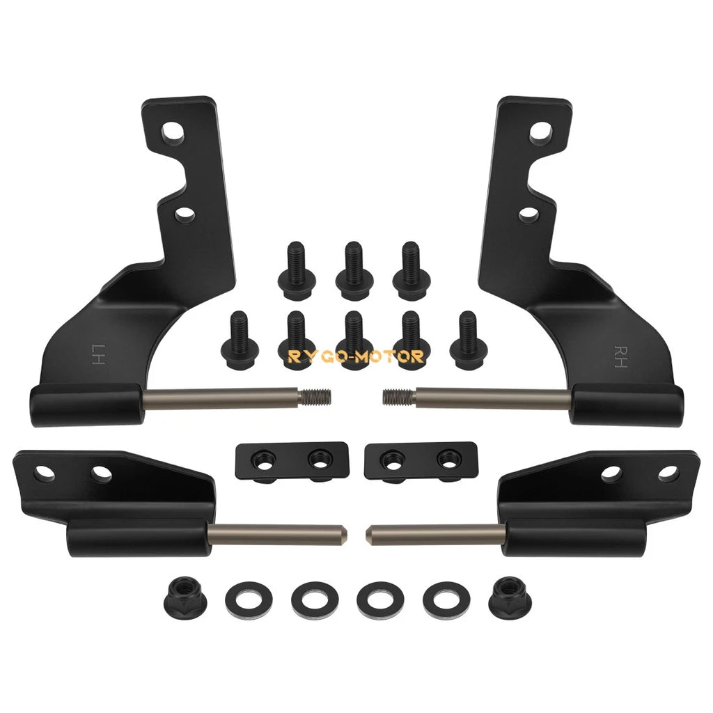 Half Door Hinge Hardware Kit for Polaris Ranger XP 1000 Crew (2017–2023)