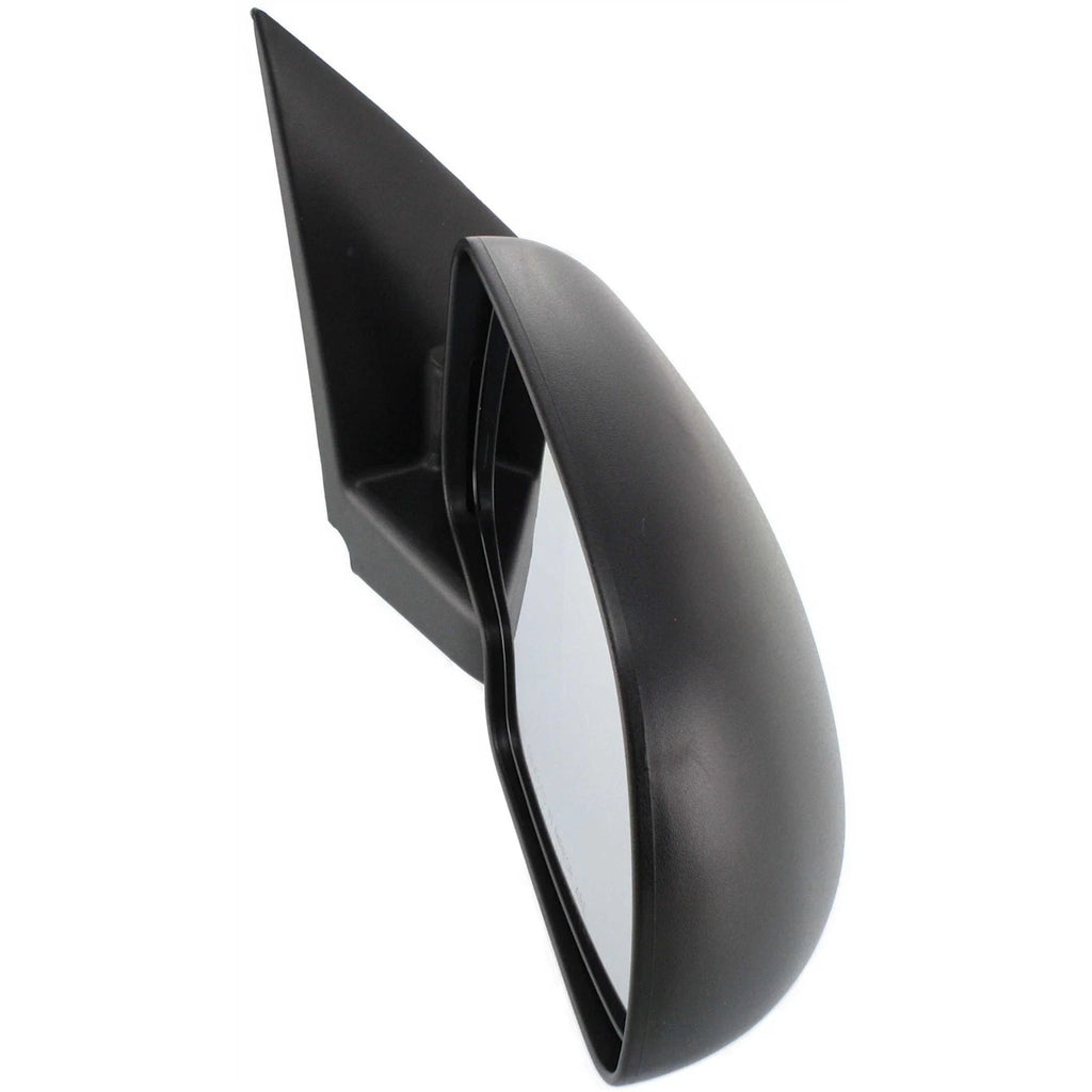 Set of 2 Mirrors for Chevrolet Silverado 1500 (1999–2006) Black Manual Glass