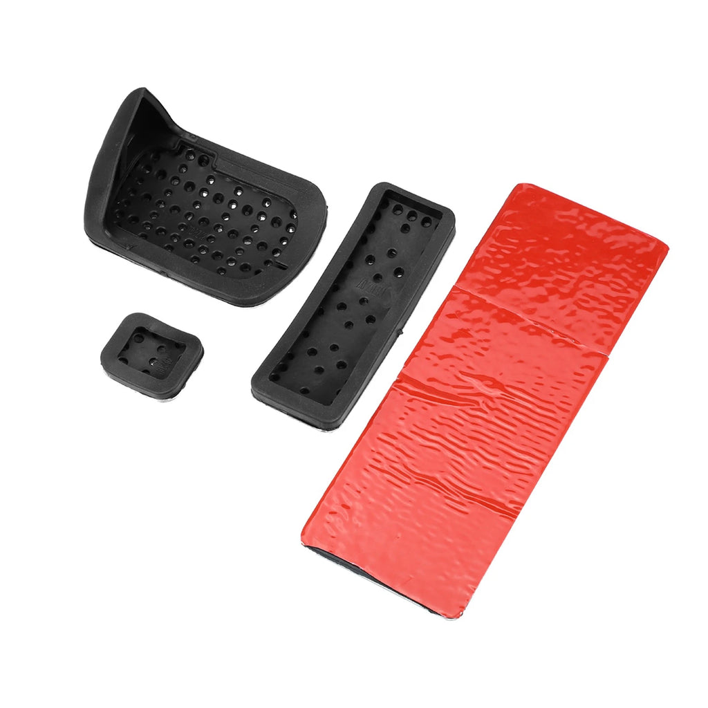 Set of 4 Brake Gas Accelerator Pedal Covers for Mercedes Benz CLA GLB (2014–2023)