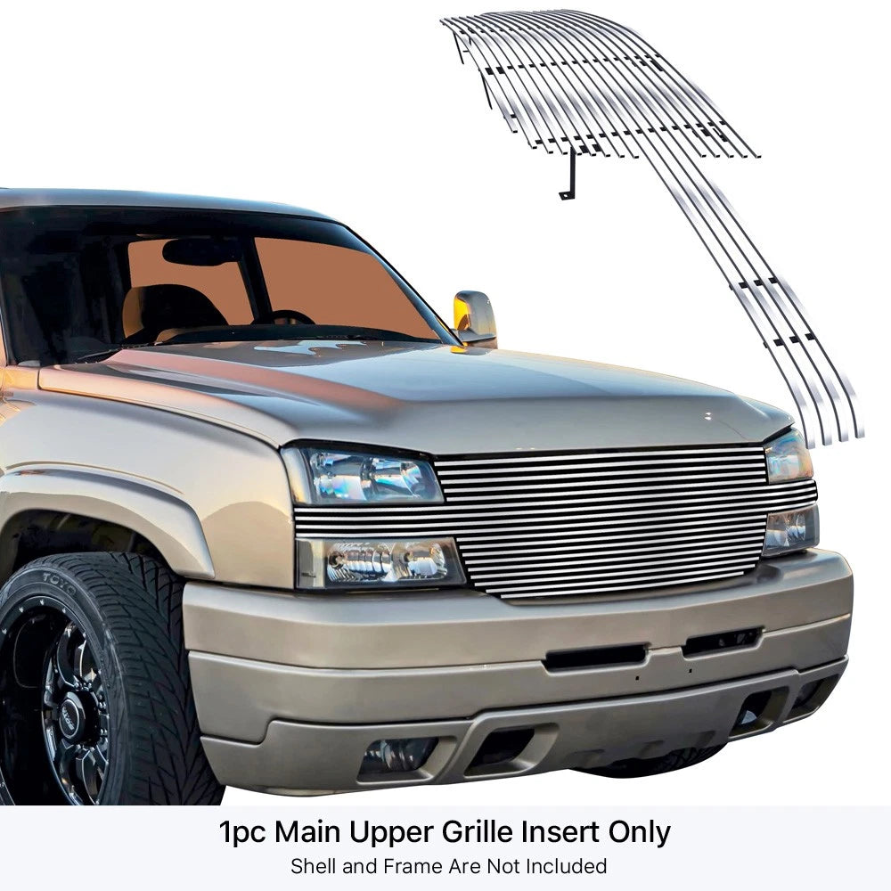 Stainless Chrome Billet Grille for Chevy Silverado 2500/3500 (2005-2006)