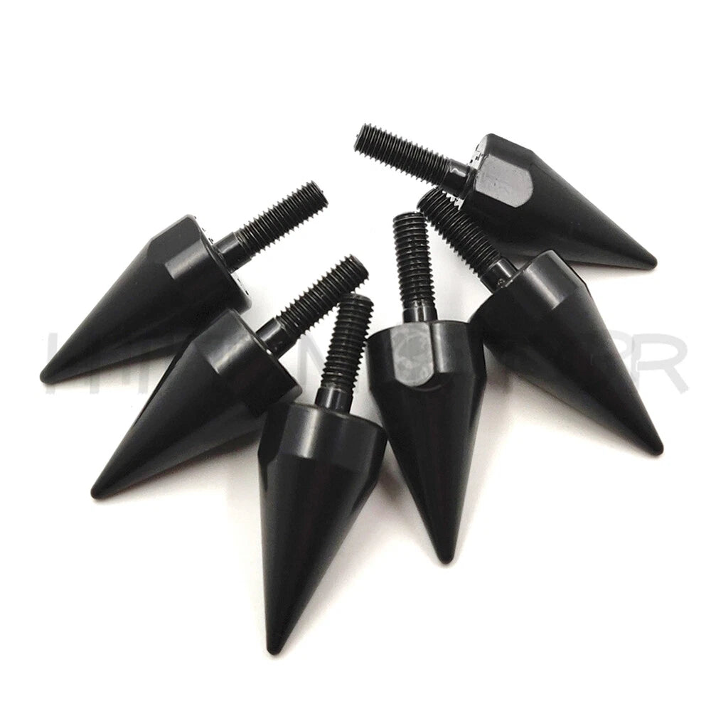 Set of 6 Windscreen Screws Bolts for Motorcycle (5mm)