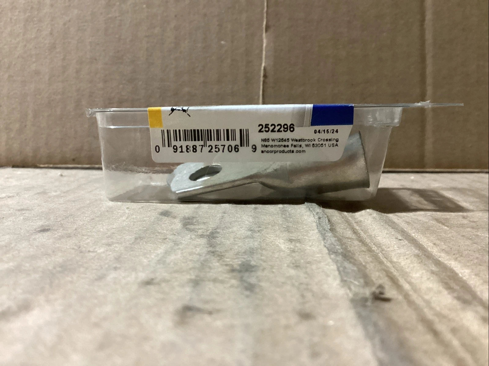 2/0 AWG Ancor 252296 Tinned Copper Lugs with 3/8" Stud Size