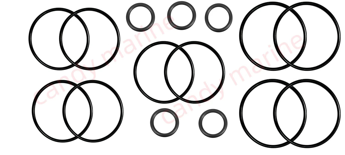 5pcs Oil Filter O-Ring Seal Kit for Suzuki DF 8 9.9 15 20 (N/A) 09280-54001 09280-13004