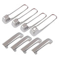 4 x Chrome Door Handle Cover Caps for Dodge Ram 1500 2500 3500 4500 (2009-18)