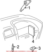 Genuine OEM Iridium Spark Plug for Lexus ES300 GS400 GX470 SC430 (1992–2006)