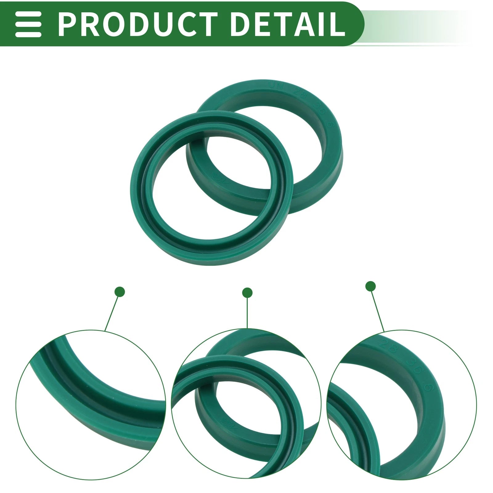 Set of 5 Oil Seal Rotary Shaft Seal 28x36x6mm for Various Models 