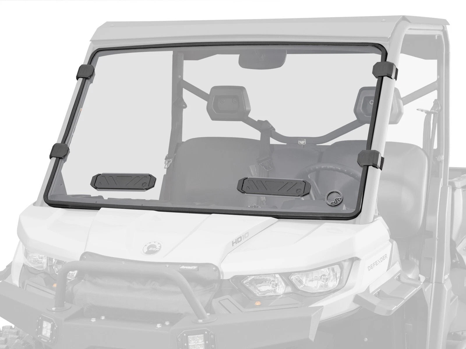 Scratch Resistant Vented Full Windshield for Can-Am Defender (See Fitment)