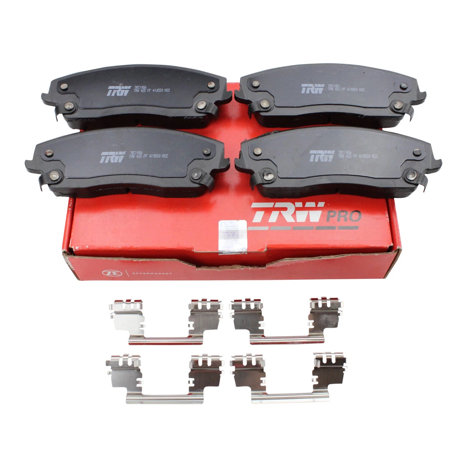 TRW Pro Front Ceramic Slotted Brake Pads for Chrysler 300 Dodge Charger Magnum (2005–2010)