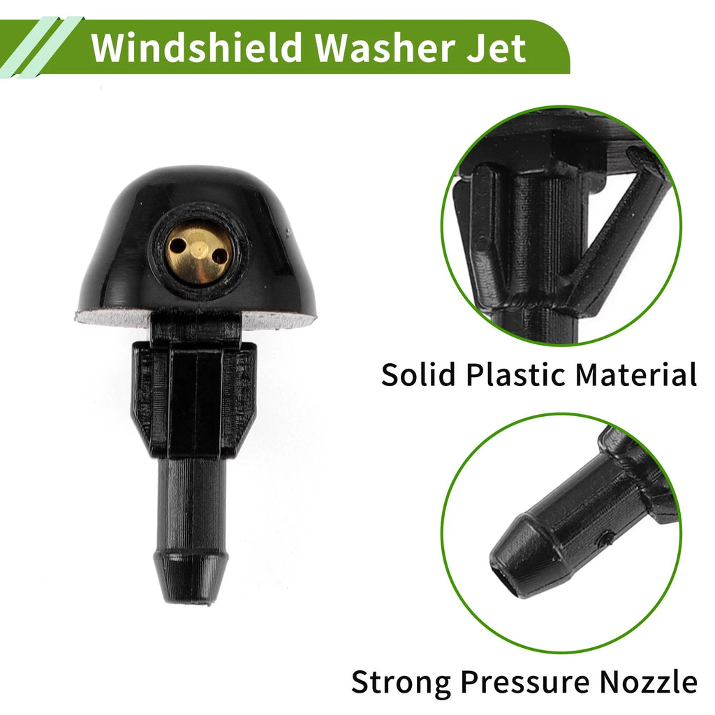 Windshield Washer Nozzle w/ Hose Connector for Toyota (No. 8538135040)
