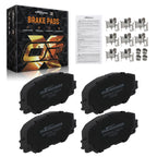 Front Ceramic Brake Pads Kit for Scion xB/xD (2008–2015) & Lexus HS250h (2010–2012)