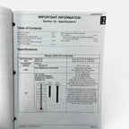 Electronic Fuel Injection Service Manual for Mercury 30/40 FourStroke (90-883064R01)