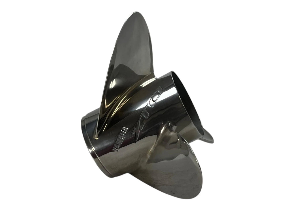 3X Yamaha XTO OS Propeller LH 16 1/8 x 23 Stainless Steel (OEM)