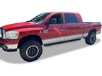 Set of 2 Polished 6" Side Steps for Dodge Ram 1500 2500 3500 (2006-2008)