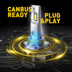 Set of 4 LED Headlight Bulbs for Make Model