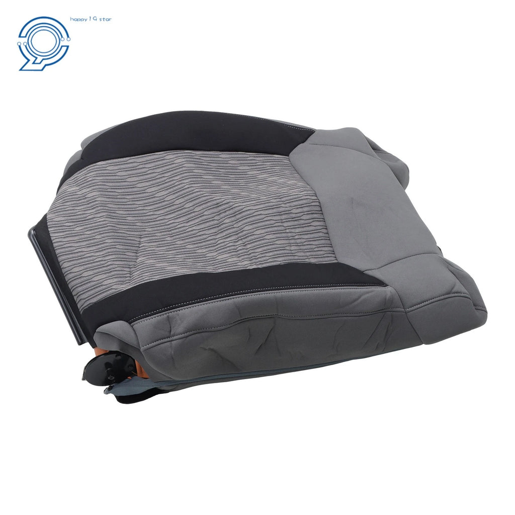 Front Passenger Top Seat Cover for Toyota Tundra (2014–2021) Cloth Gray/Black