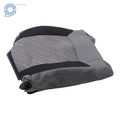 Front Passenger Top Seat Cover for Toyota Tundra (2014–2021) Cloth Gray/Black