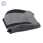 Front Passenger Top Seat Cover for Toyota Tundra (2014–2021) Cloth Gray/Black