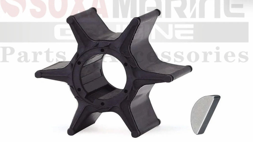 Water Pump Impeller w/ Key for Yamaha Marine (18-3042, 9-45612)