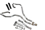 Dual Exhaust Y Pipe for Nissan Titan (2004–2006) 2.5 Inch Black Tip
