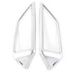 Matte Silver Front Middle Air Vent Covers for Subaru Forester (2019-2022)