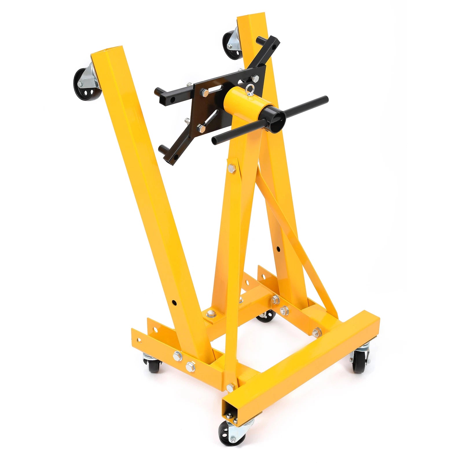 Folding Engine Stand for Vehicle Engine Block (2000 lbs Capacity)