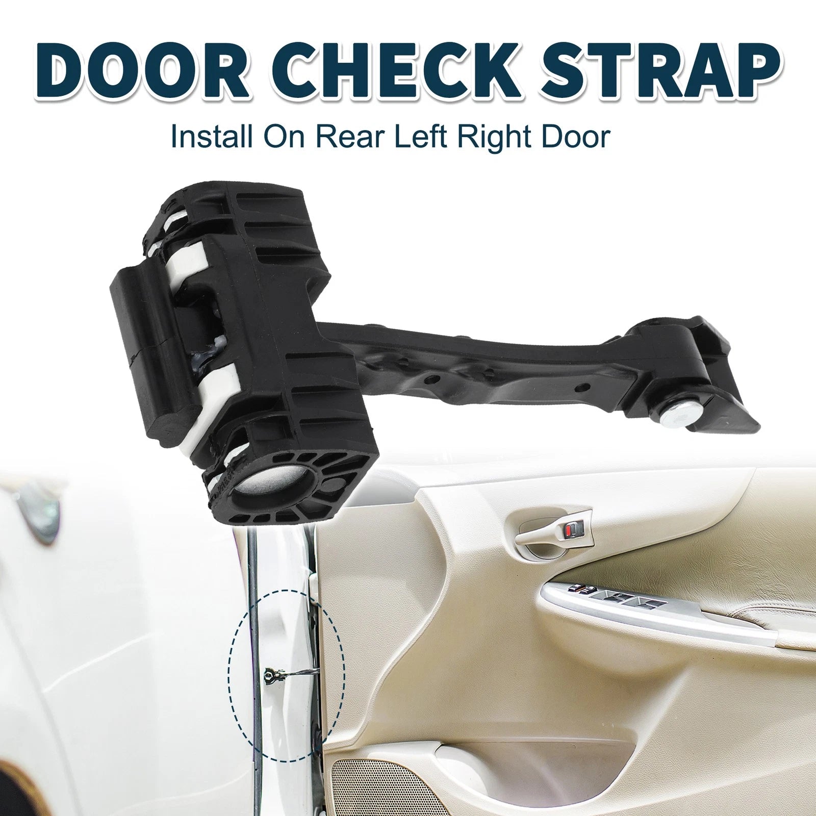 Door Check Strap Stopper No.5C6837249B for Volkswagen Jetta IV (2010–2018)
