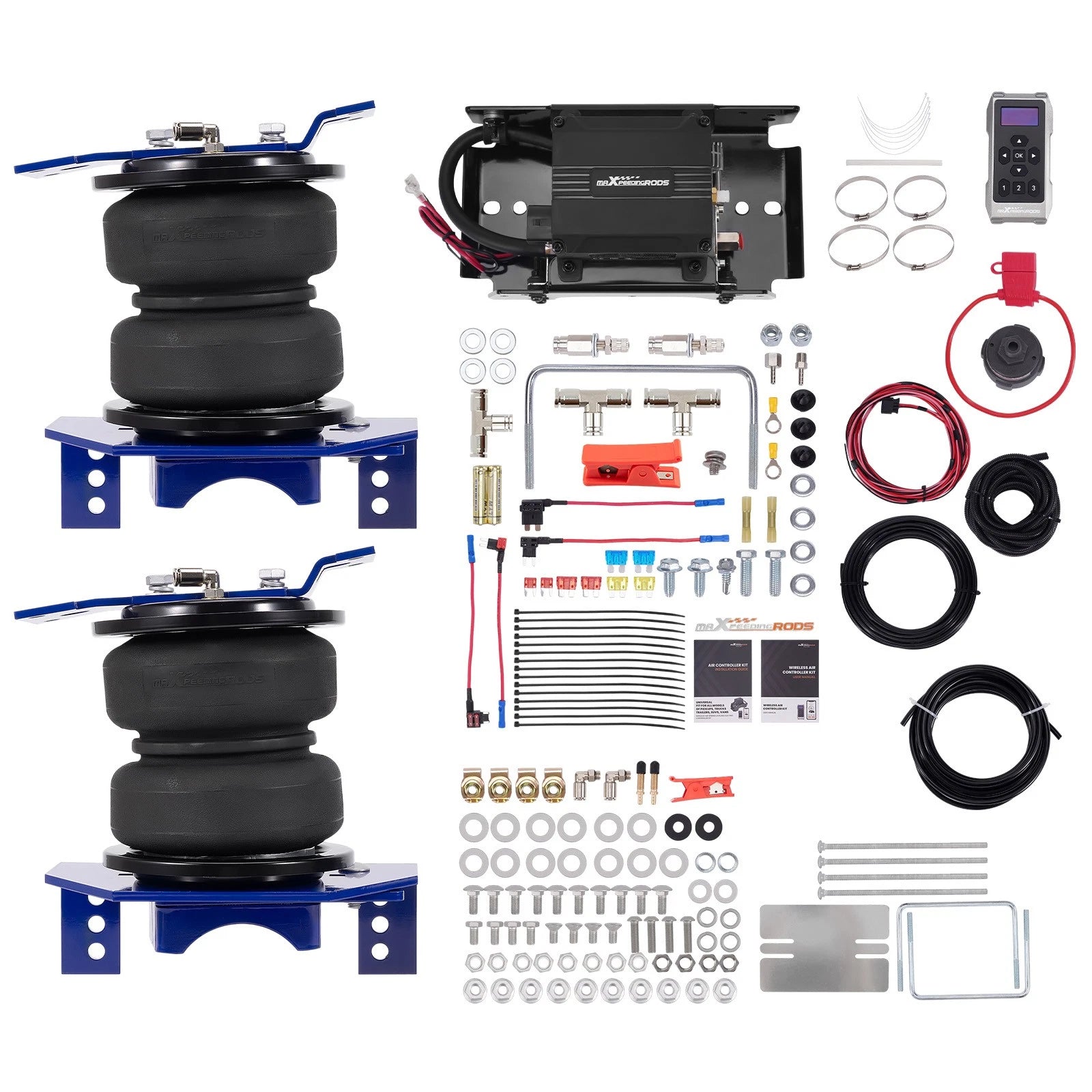 Air Suspension Wireless Compressor Kit for Ford F250 Super Duty 2020-2022