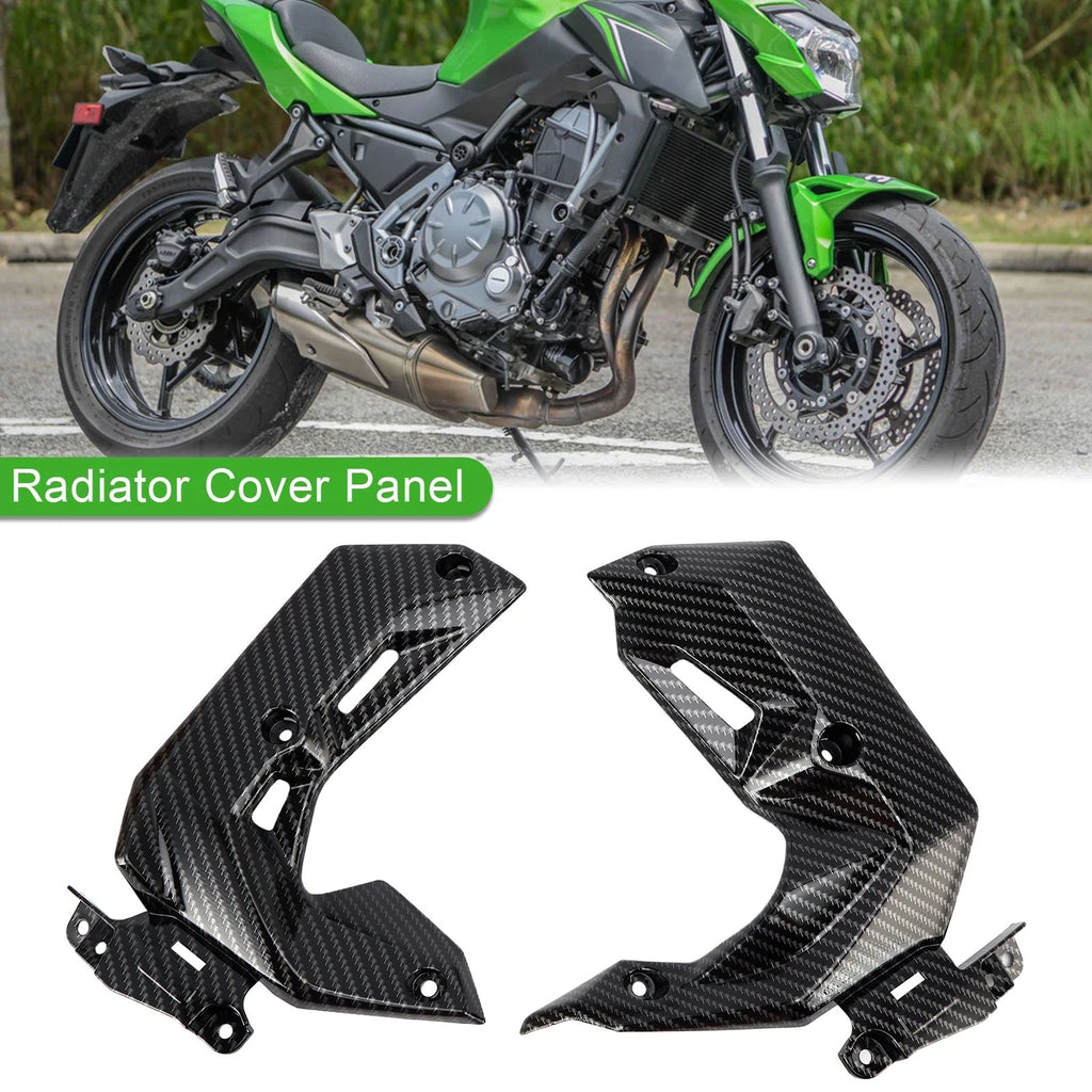 ABS Plastic Side Radiator Cover Panel for Kawasaki Z650 (2017–2019)