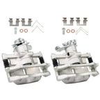 Set of 2 Rear Brake Calipers with Bracket for Dodge Dart (2013–2016)
