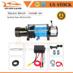 12000LBS Electric Winch for Truck Trailer SUV (Off Road)