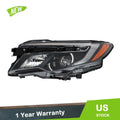 Black Headlight Assembly for Honda Pilot (2016–2021) / Passport (2019–2021) LED Clear Lens LH