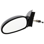 Manual Mirror for Saturn SC2 (1997–2002) Driver Side Coupe Paintable