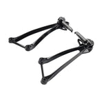 Black Rear Passenger Footpegs Bracket for Kawasaki Ninja ZX6R ZX10R (09-24)