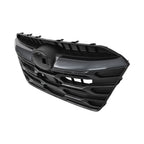 Front Upper Grille with Camera Hole for Subaru Outback (2020-2023) Black
