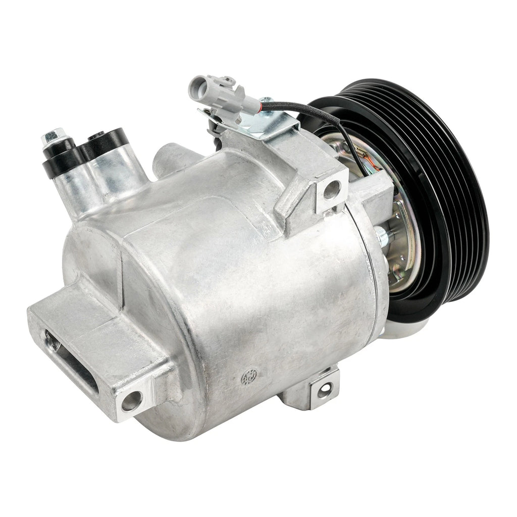 A/C Compressor with 6-Groove Pulley for Mitsubishi Mirage Mirage G4 (2017–2022)