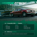 Set of 4 Steering Tie Rods for Ford F-250 F-350 (1999–2004)