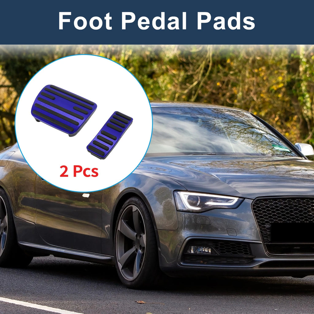 Set of 2 Automatic Foot Accelerator Pedal Covers for Audi A4 A5 A6 Q5 (2014–2020)