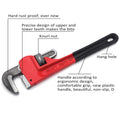 10in Cast Iron Pipe Wrench Heavy Duty Adjustable Spanner